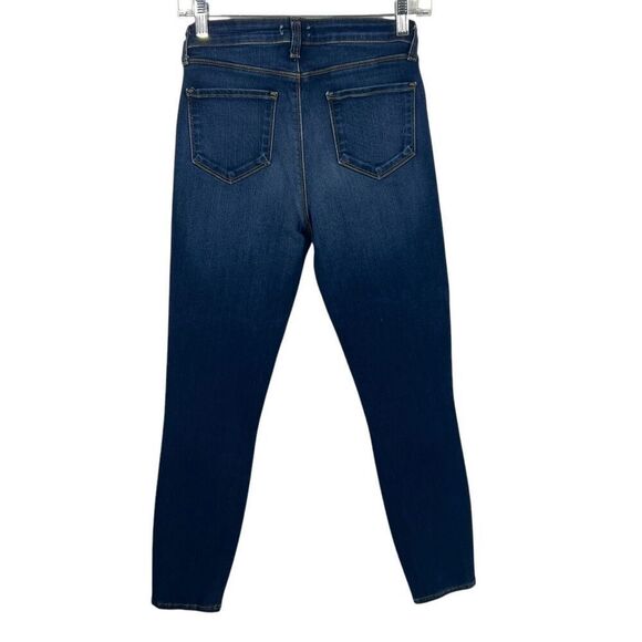 L'Agence NEW  Stretch Ankle Skinny Jeans High Rise Size 27 Blue Denim - Picture 4 of 10